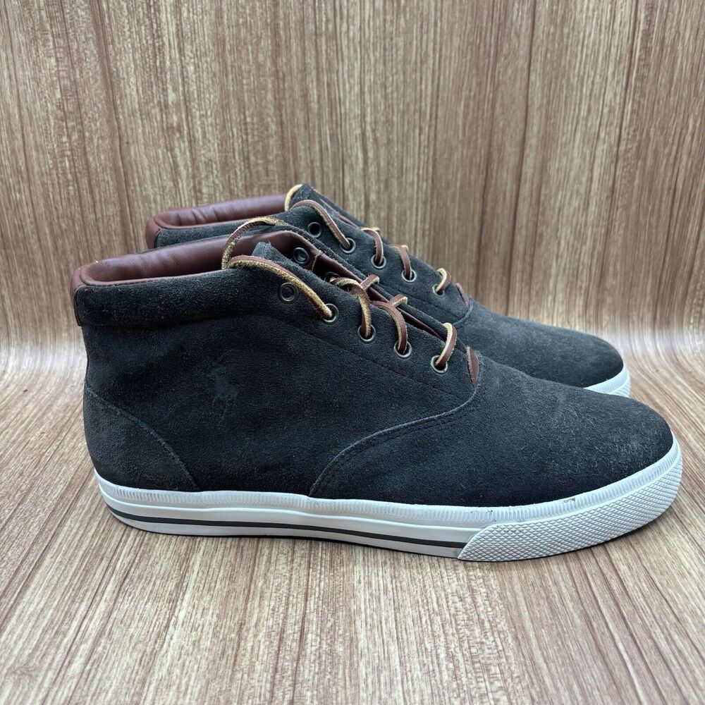 Polo Ralph Lauren Shoes ZALE Ash Green Oiled suede leather‎ shoes Size 10.5 D